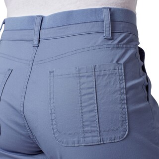 Foto 2 | Bermudas Cortas Lee Avey Con Cintura Holgada De Punto Para Mujer - Venta Internacional.