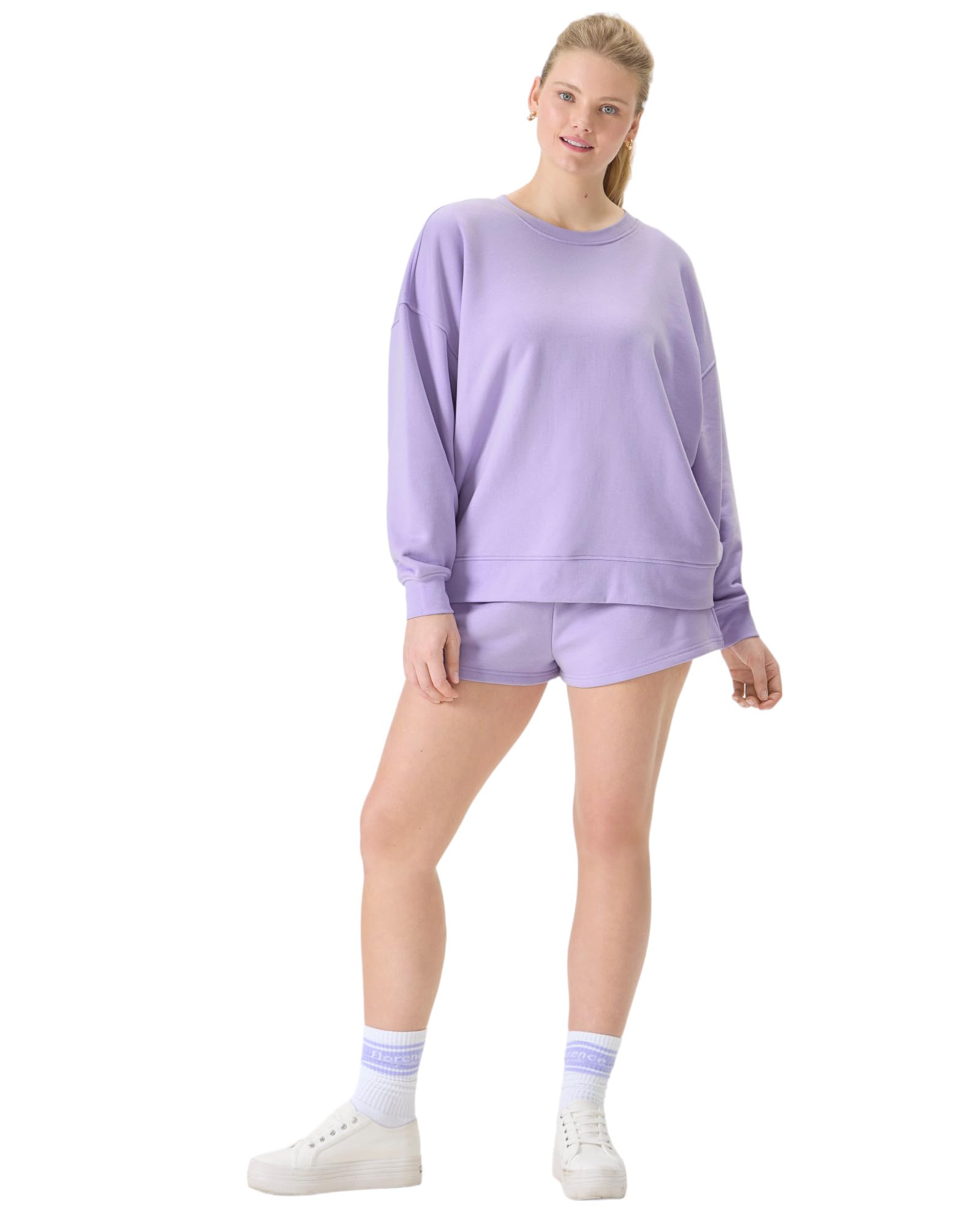Foto 5 pulgar | Pantalones Cortos Florence De Mills Cozy Crush Millie Lavender - Venta Internacional.