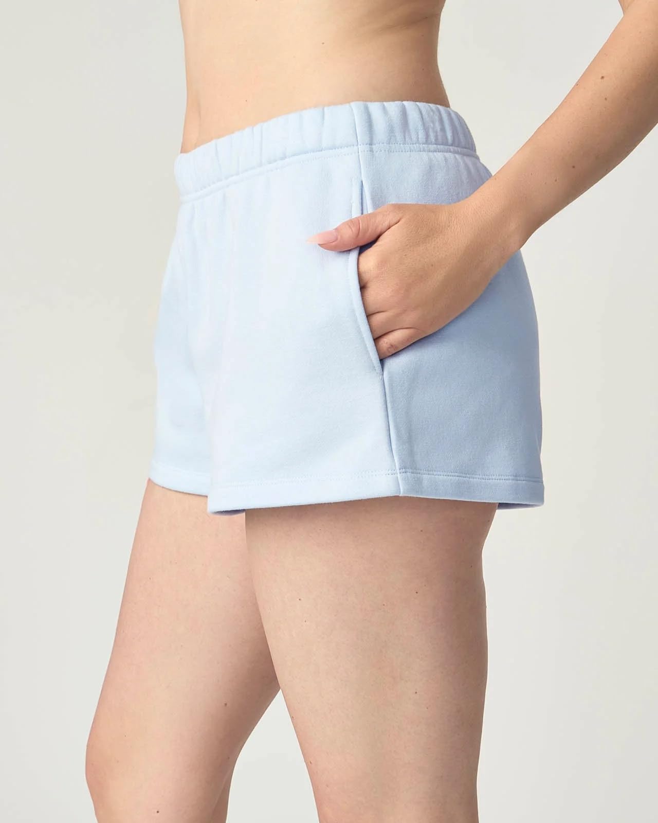 Foto 4 pulgar | Pantalones Cortos Florence By Mills Cozy Crush Para Mujer, Color Azul Halógeno - Venta Internacional.
