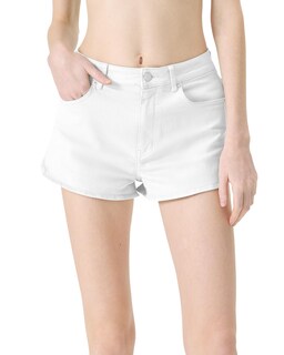 Foto 1 | Pantalones Cortos Florence By Mills Bright Side De Algodón Blanco Para Mujer - Venta Internacional.