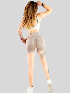 Foto 6 | Set De 3 Biker Short Mujer Stretch Shore Lic-054-px3 Variedad De Colores Dama Chores Gym Talle Alto