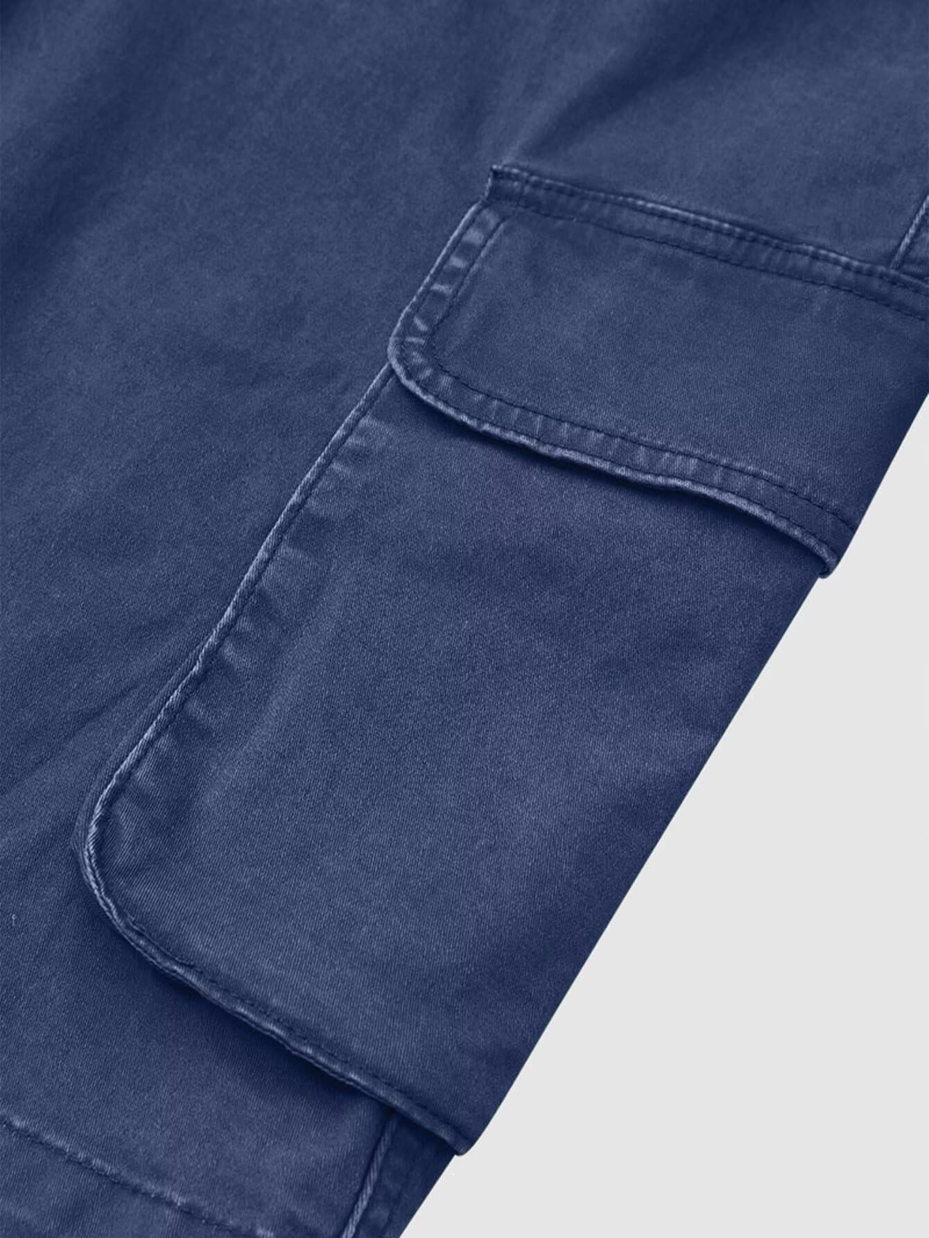 Foto 6 pulgar | Bermudas Flamingals Para Mujer Azul Marino Denim 2xl - Venta Internacional.