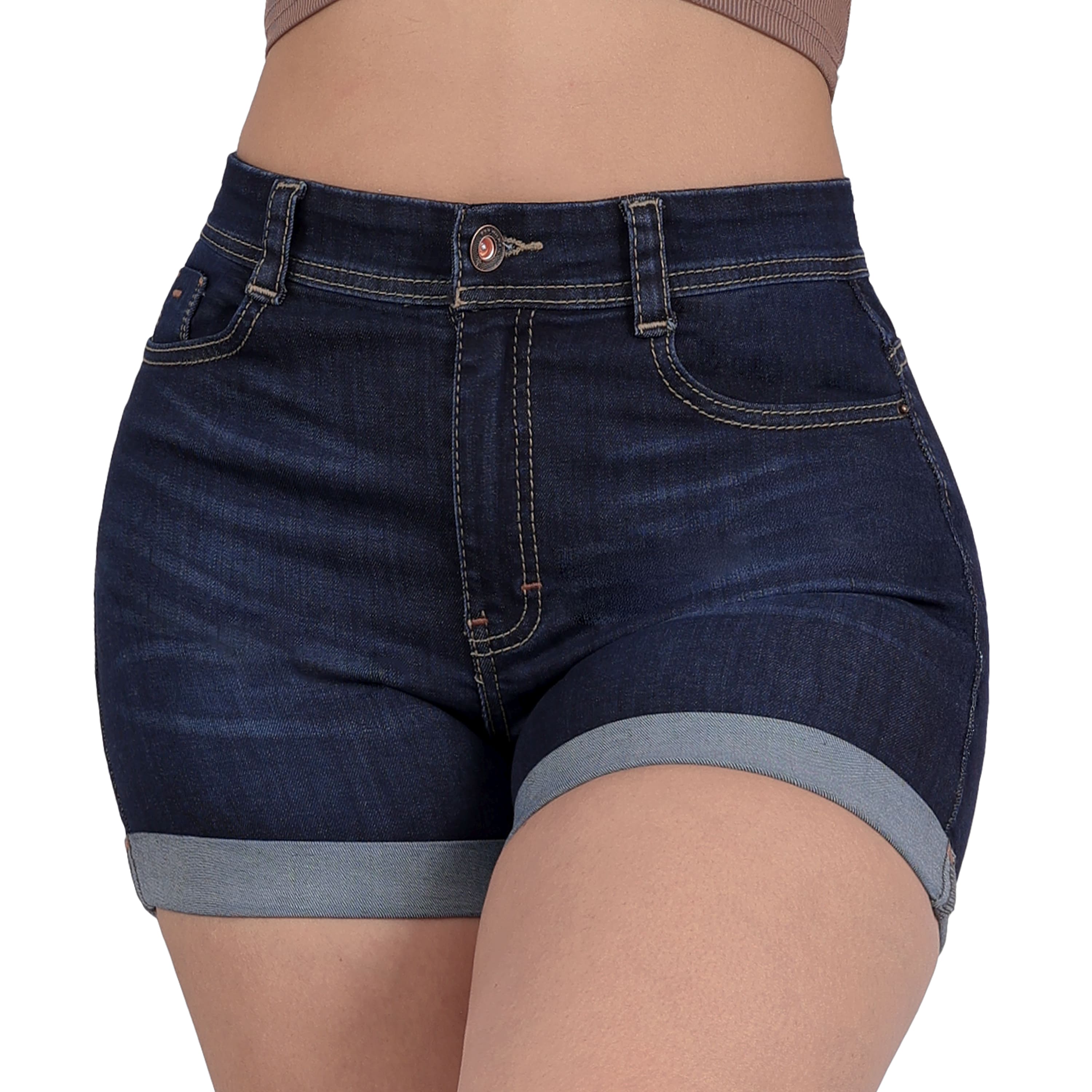 Foto 2 pulgar | Short Mujer Mezclilla Dama Colombiano Linea Premium Sea Brazil