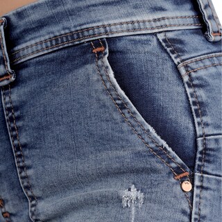 Foto 3 | Short Mujer Mezclilla Dama Colombiano Linea Premium Sea Brazil