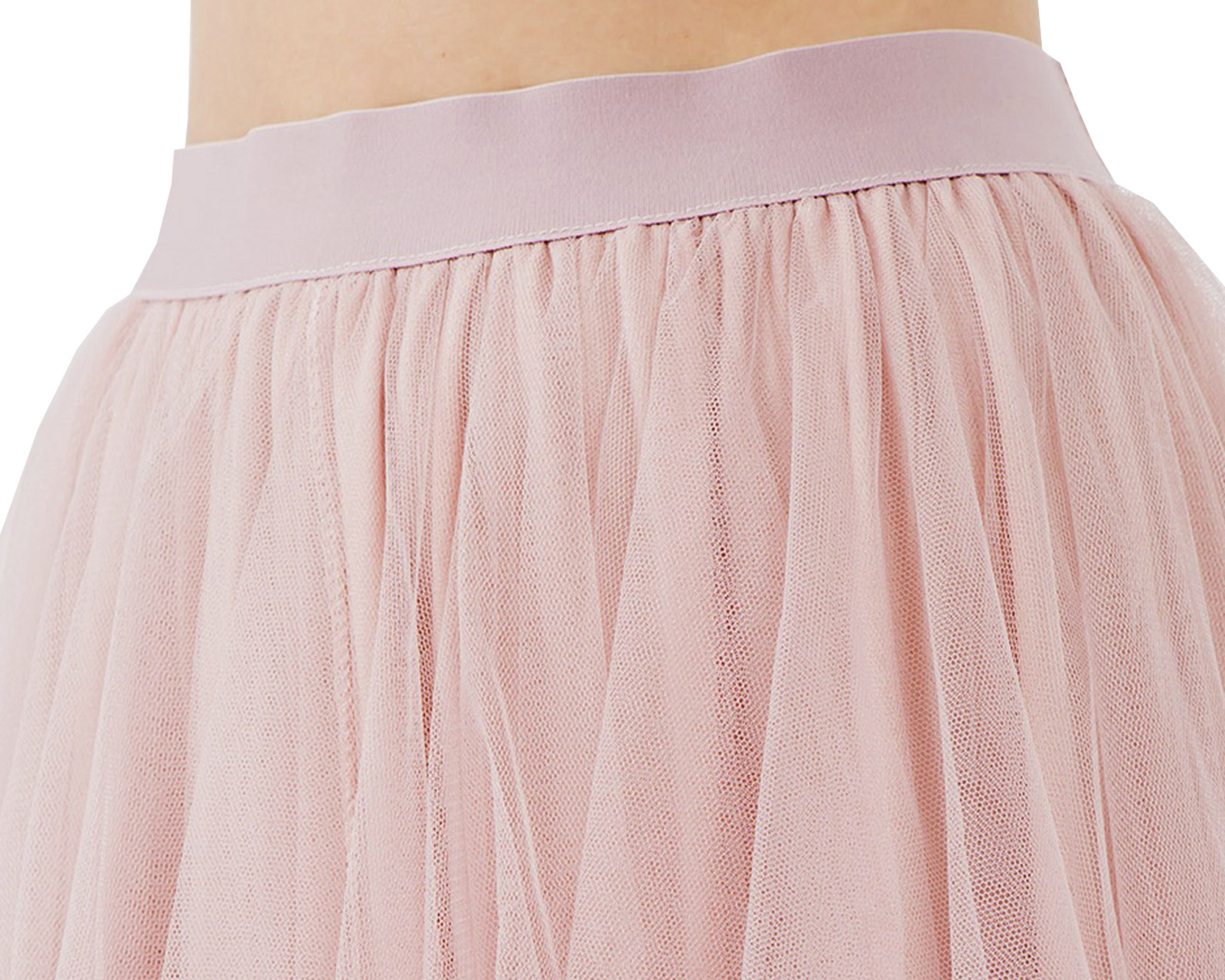 Foto 3 | Falda Tul Picos Amad color Rosa