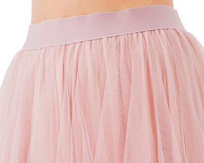 Foto 3 | Falda Tul Picos Amad color Rosa