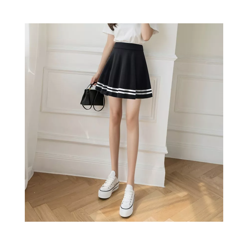 Foto 3 | Falda de Cintura Ajustable Belug color Negro