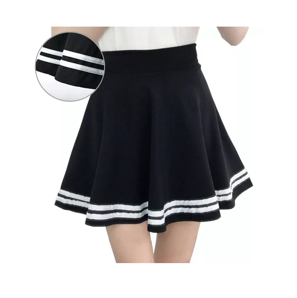 Foto 4 | Falda de Cintura Ajustable Belug color Negro