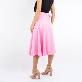 Foto 3 | Falda Amad color Rosa para Mujer
