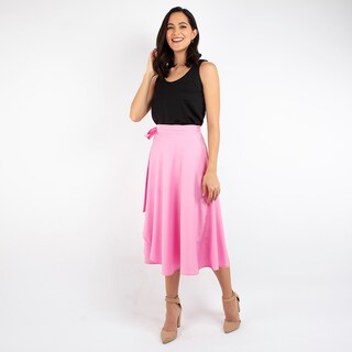 Foto 5 | Falda Amad color Rosa para Mujer