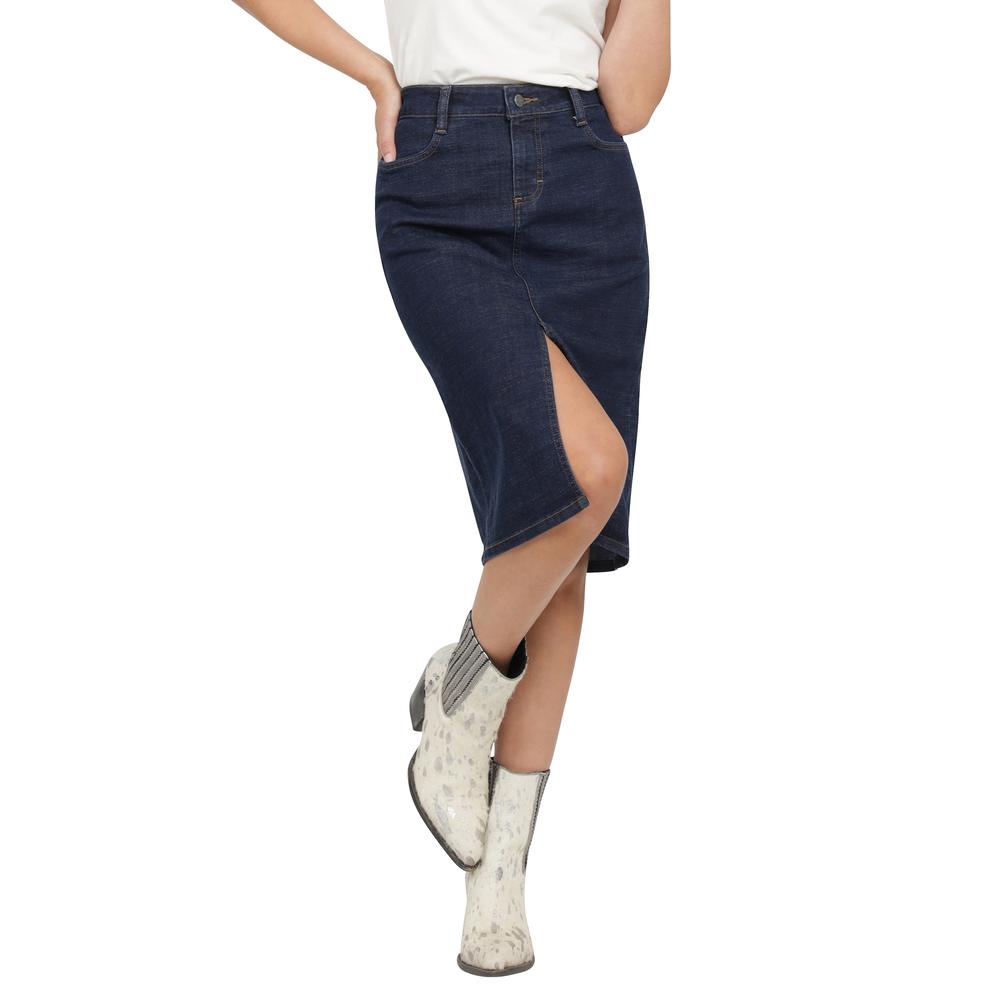 Falda Wrangler Slim Fit 402 Azul para Mujer