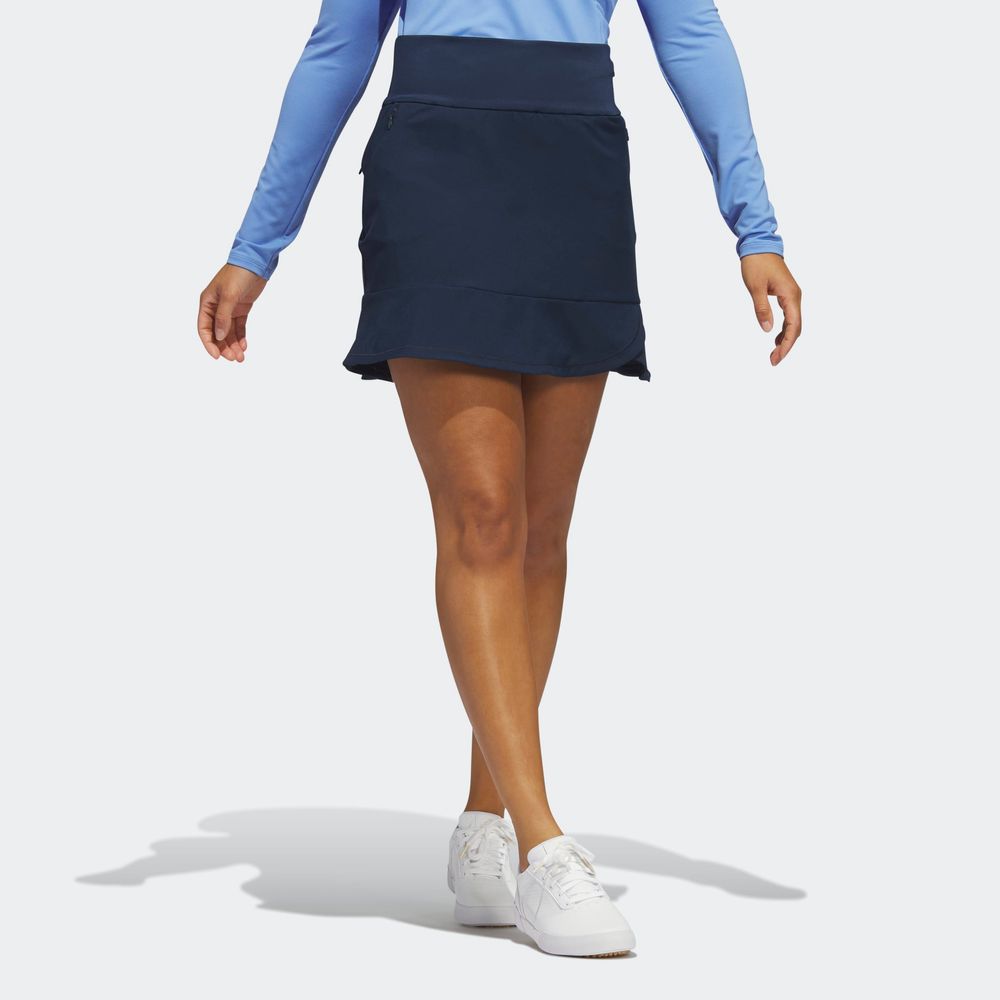 Foto 4 pulgar | Short Falda Adidas Performance Azul para Mujer