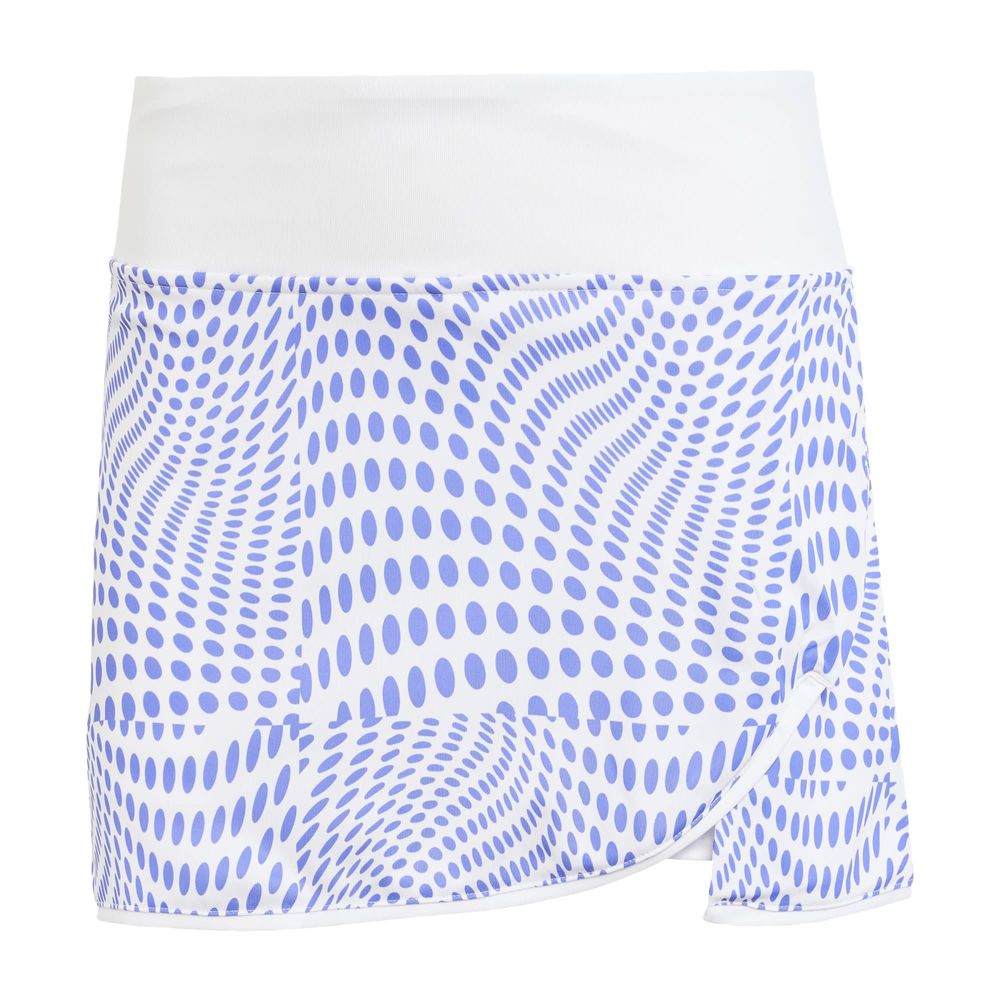 Foto 2 pulgar | Falda De Tenis Club Estampada Adidas Blanco Mujer