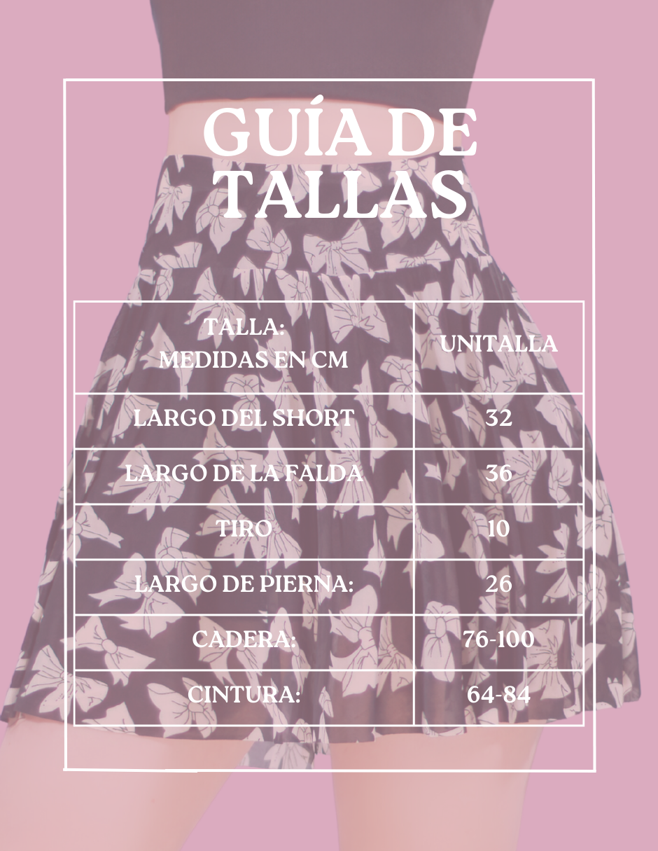 Foto 9 pulgar | Falda Short De Mujer Casual Fald-1004 De Estampado Floral