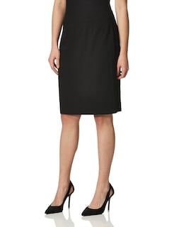 Foto 1 | Falda Corte Recto Calvin Klein Negro para Mujer - Venta Internacional