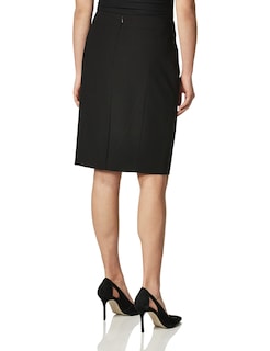 Foto 2 | Falda Corte Recto Calvin Klein Negro para Mujer - Venta Internacional