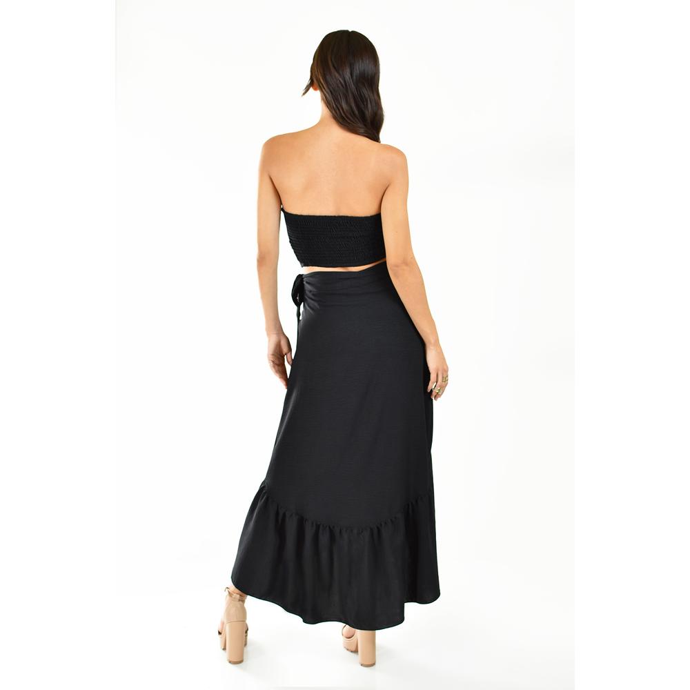 Foto 3 | Set Asimetrico 2 Piezas Roman Fashion /juvenil, 9304 (negro) Negro