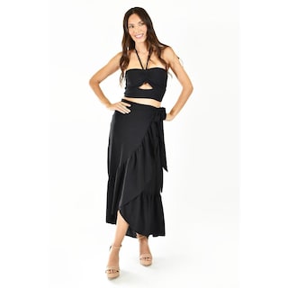 Foto 6 | Set Asimetrico 2 Piezas Roman Fashion /juvenil, 9304 (negro) Negro