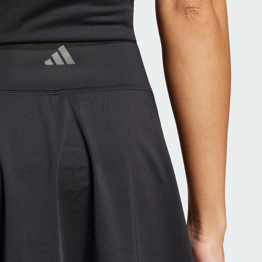 Foto 9 pulgar | Falda De Tenis Club Climacool Adidas Negro Mujer
