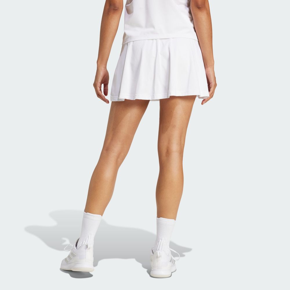 Foto 5 pulgar | Falda De Tenis Club Climacool Adidas Blanco Mujer