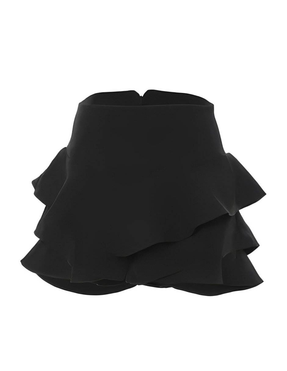 Foto 2 pulgar | Falda Short J&b Color Negro Para Mujer