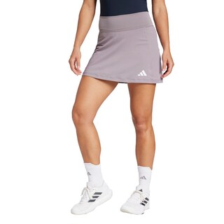 Foto 2 | Falda Con Shorts Integrados Optime Adidas Gris Mujer