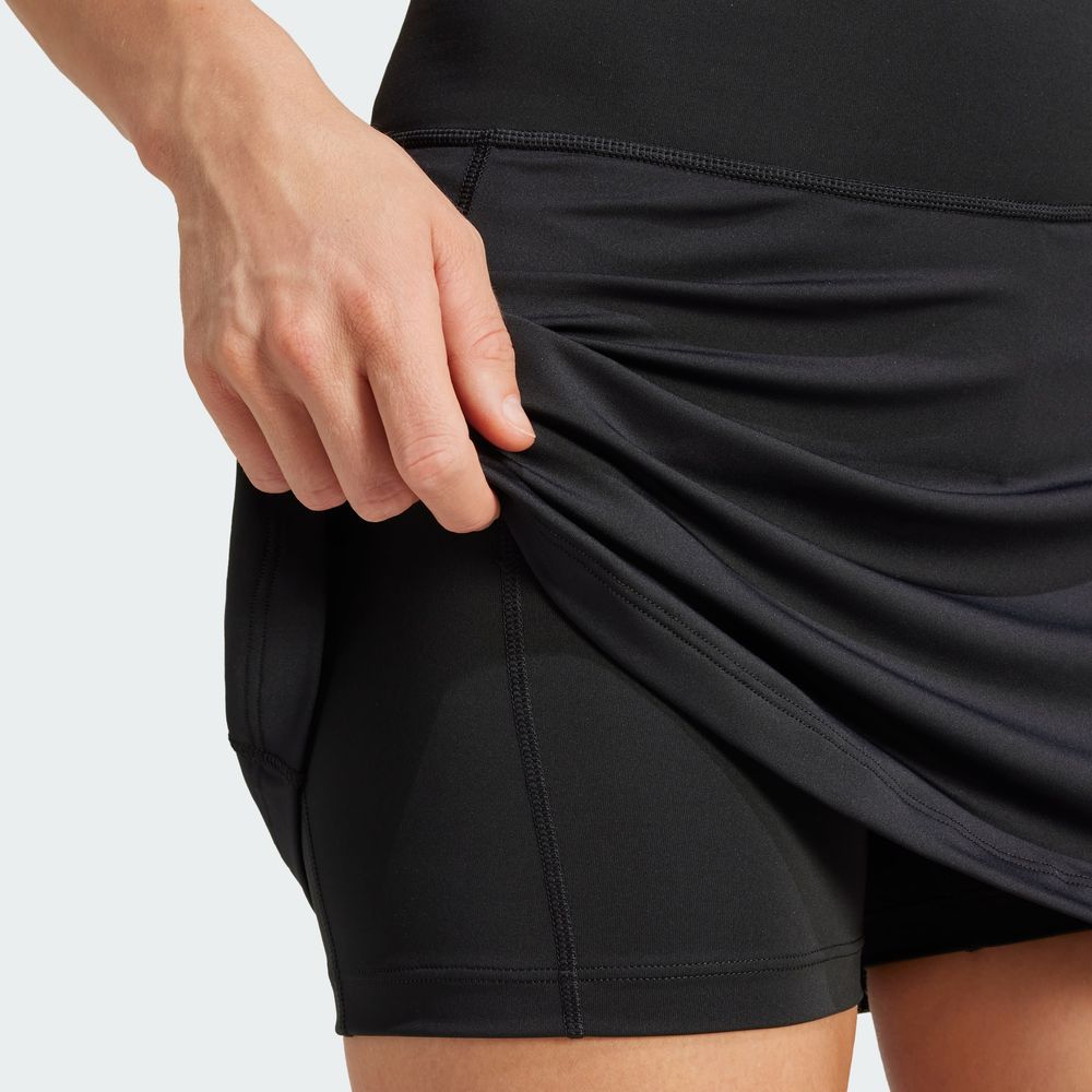 Foto 7 pulgar | Falda Con Shorts Integrados Optime Adidas Negro Mujer
