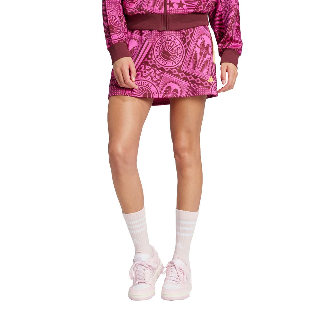 Foto 3 pulgar | Farm Skirt Adidas Rosa Mujer