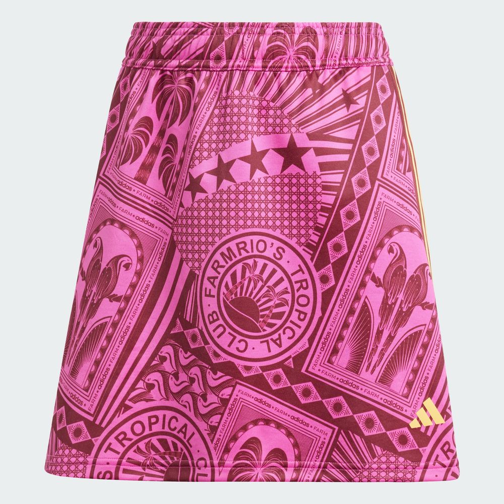 Foto 4 pulgar | Farm Skirt Adidas Rosa Mujer