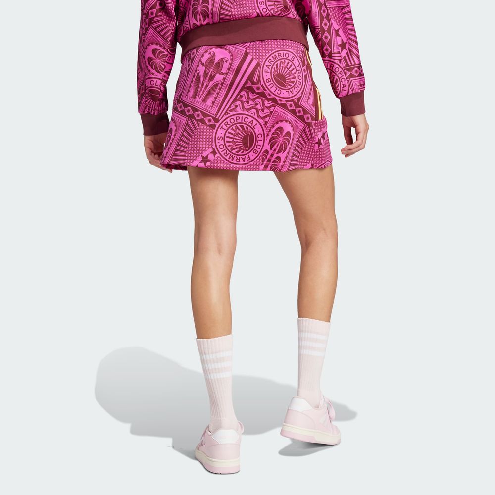 Foto 5 pulgar | Farm Skirt Adidas Rosa Mujer