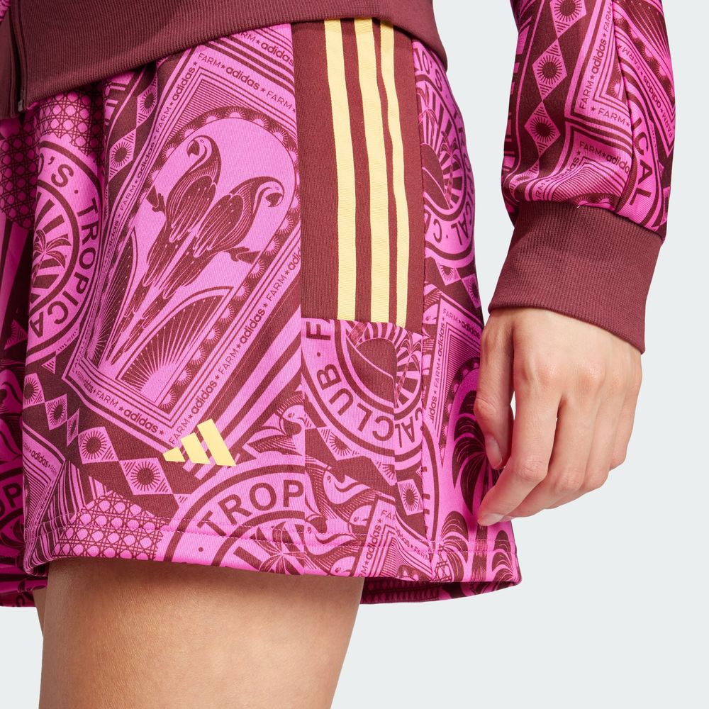 Foto 7 pulgar | Farm Skirt Adidas Rosa Mujer