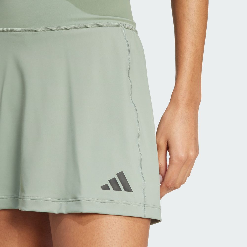 Foto 6 pulgar | Optime Skort Adidas Verde Mujer