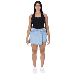 Foto 5 | Falda Short Britos Jeans Mezclilla Azul 025650 para Mujer