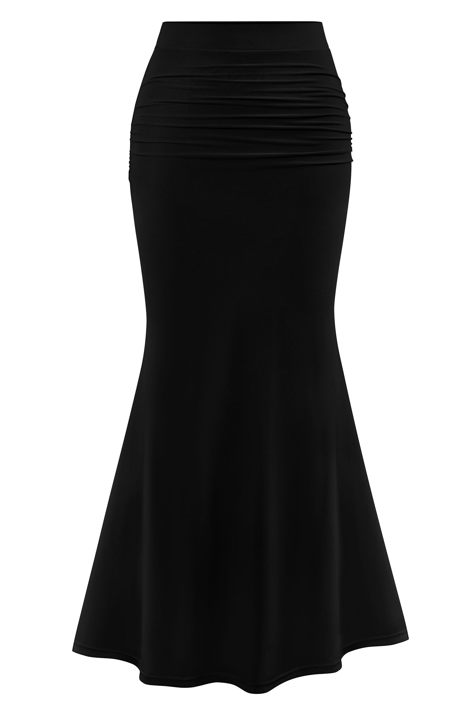 Foto 2 pulgar | Falda Prettygarden Mesh Mermaid Negra Para Mujer, Talla Xl - Venta Internacional.