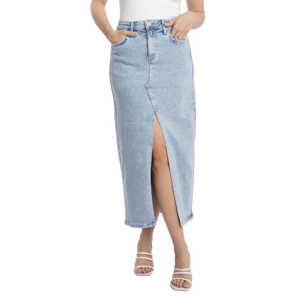 Foto 1 | Falda Midi Mujer Balam Bl6998 Azul