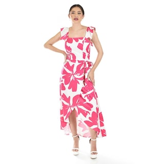 Foto 5 | Set Estampado Floral Roman Fashion /juvenil, 690 (fiusha Flor) Fucsia