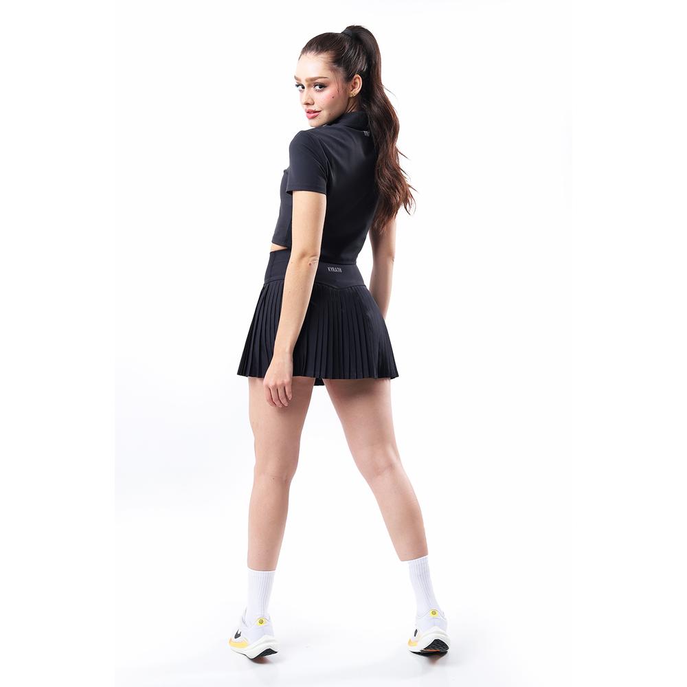 Foto 4 | Falda Deportiva Plisada / Juvenil, 383 (negro) Negro