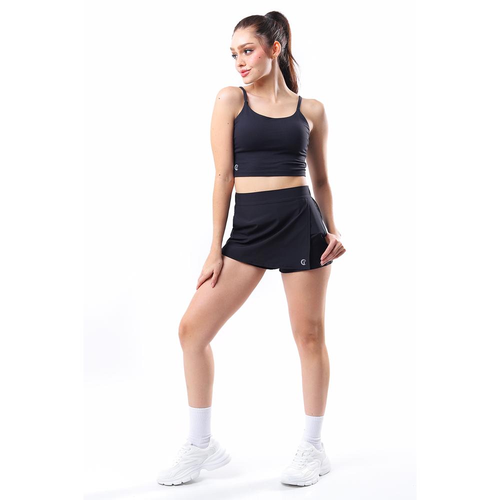 Foto 1 | Short Falda Deportivo /juvenil, 228 (negro) Negro