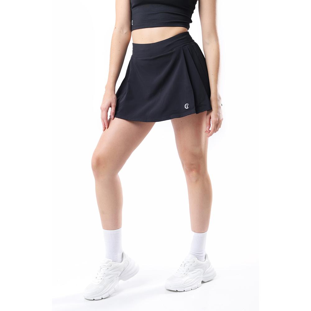 Foto 2 pulgar | Falda Deportiva Estilo Tenis /juvenil, 064 (negro) Negro