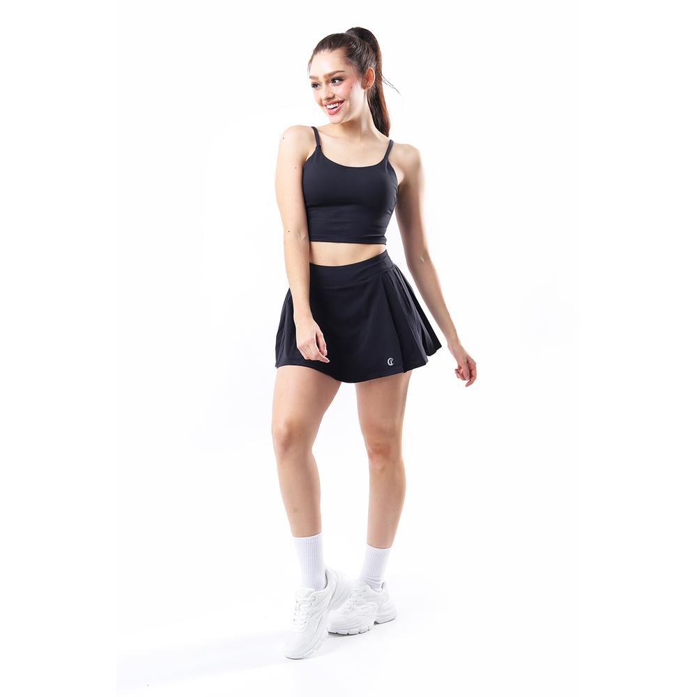 Foto 4 pulgar | Falda Deportiva Estilo Tenis /juvenil, 064 (negro) Negro