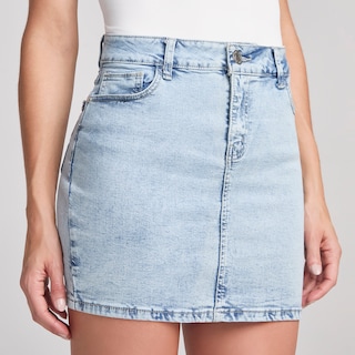 Foto 3 | Mini Falda Mujer Mezclilla Stretch 9871acwa