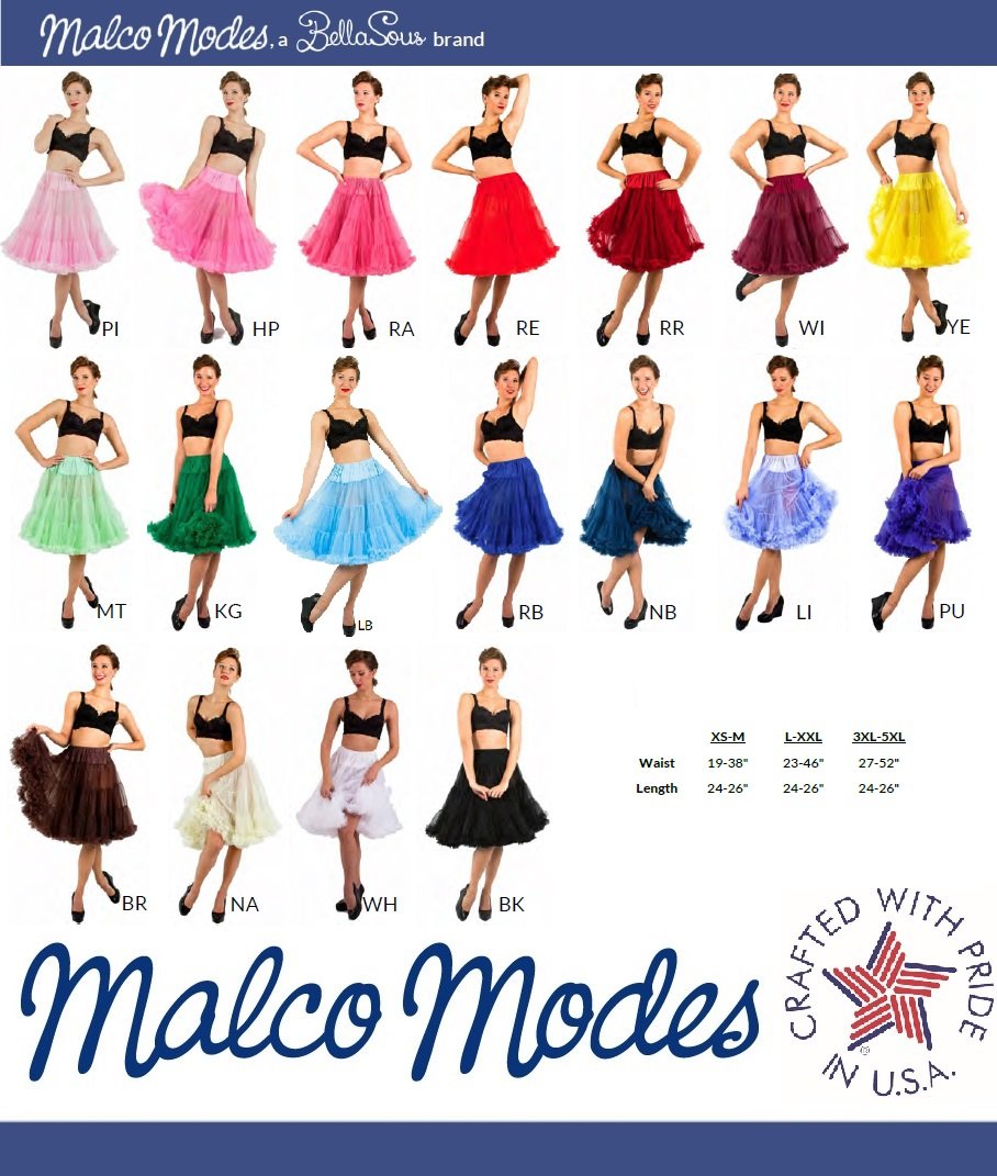 Foto 5 pulgar | Enagua Malco Modes 835 De Lujo Con Cintura Elástica De Gasa Para Mujer - Venta Internacional.