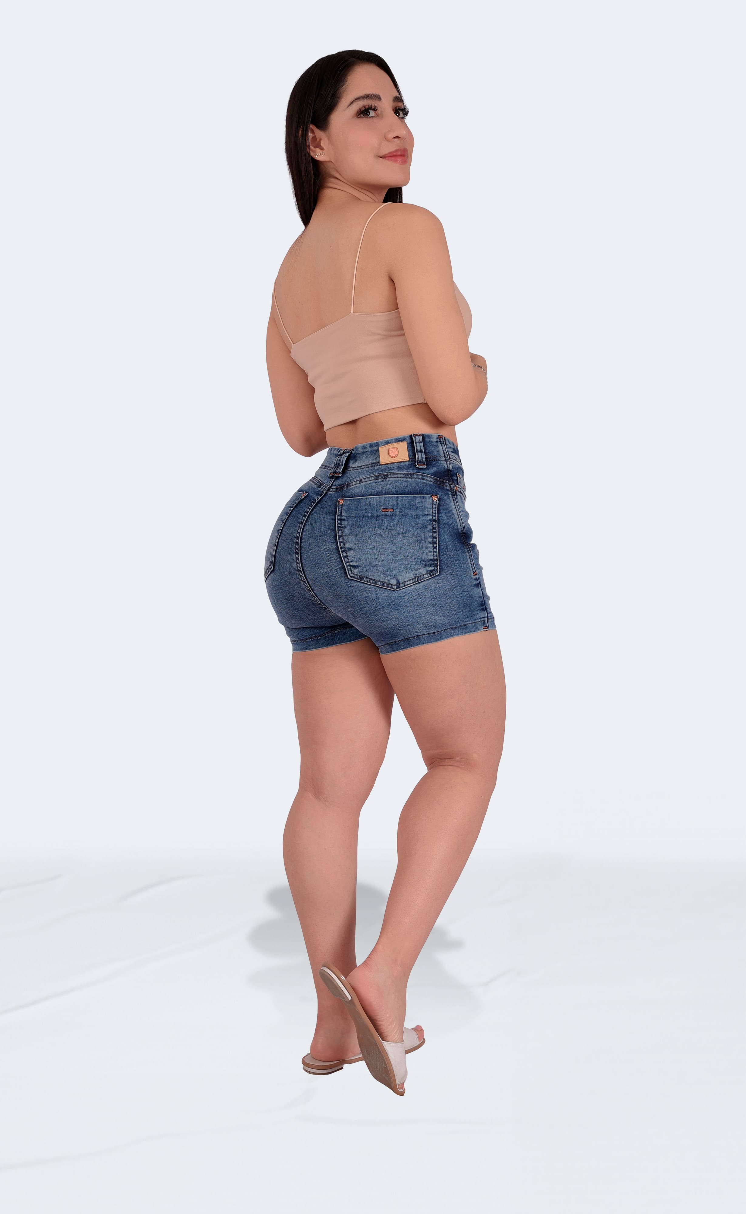 Foto 7 | Short Falda Dama Casual Levanta Pompa Excelente Calidad Sea Brazil