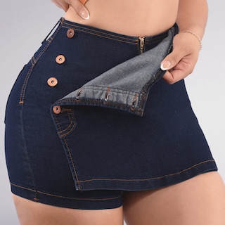 Foto 3 | Short Falda Dama Casual Levanta Pompa Excelente Calidad Sea Brazil