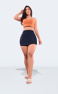 Foto 7 | Short Falda Dama Casual Levanta Pompa Excelente Calidad Sea Brazil