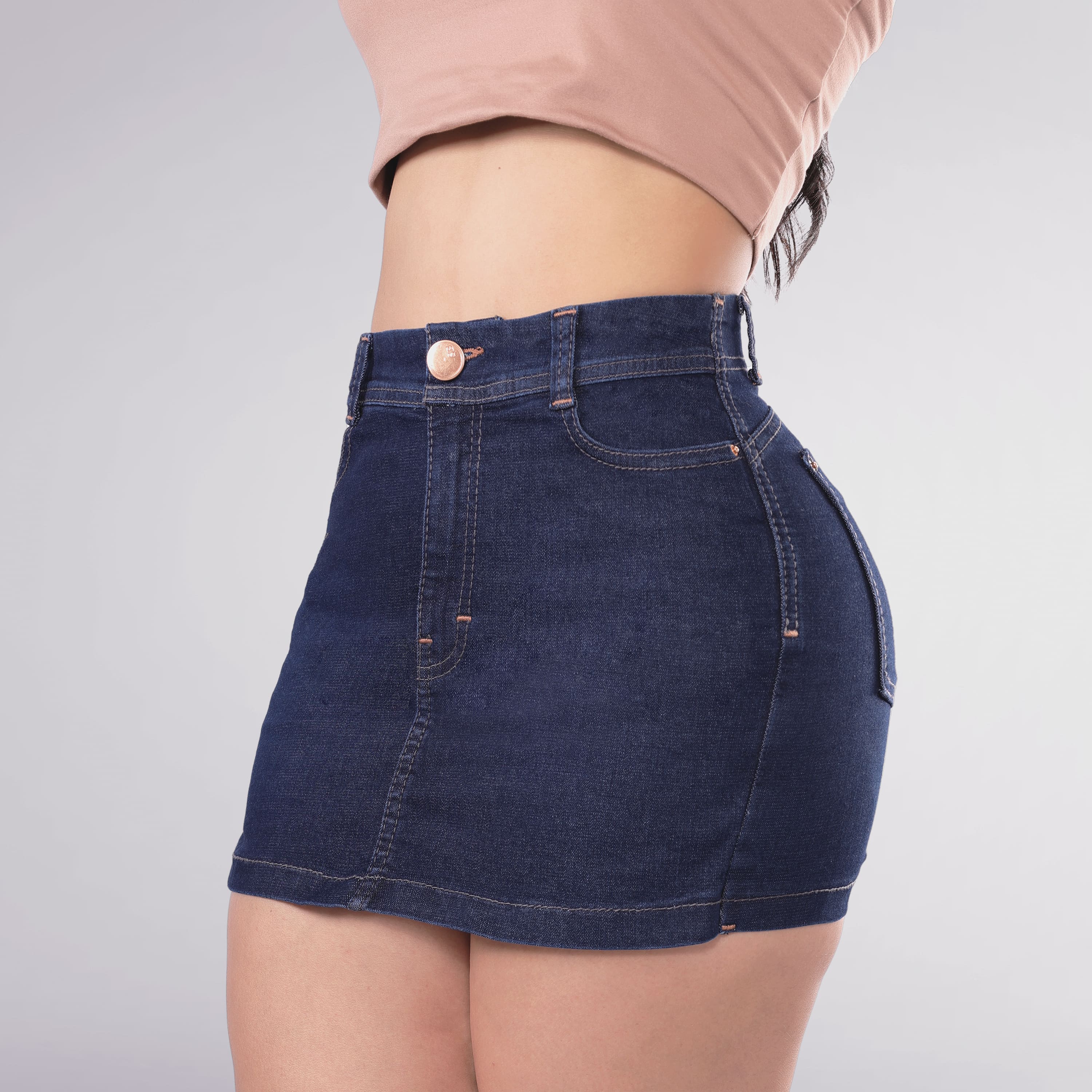 Foto 4 pulgar | Short Falda Dama Casual Levanta Pompa Excelente Calidad Sea Brazil