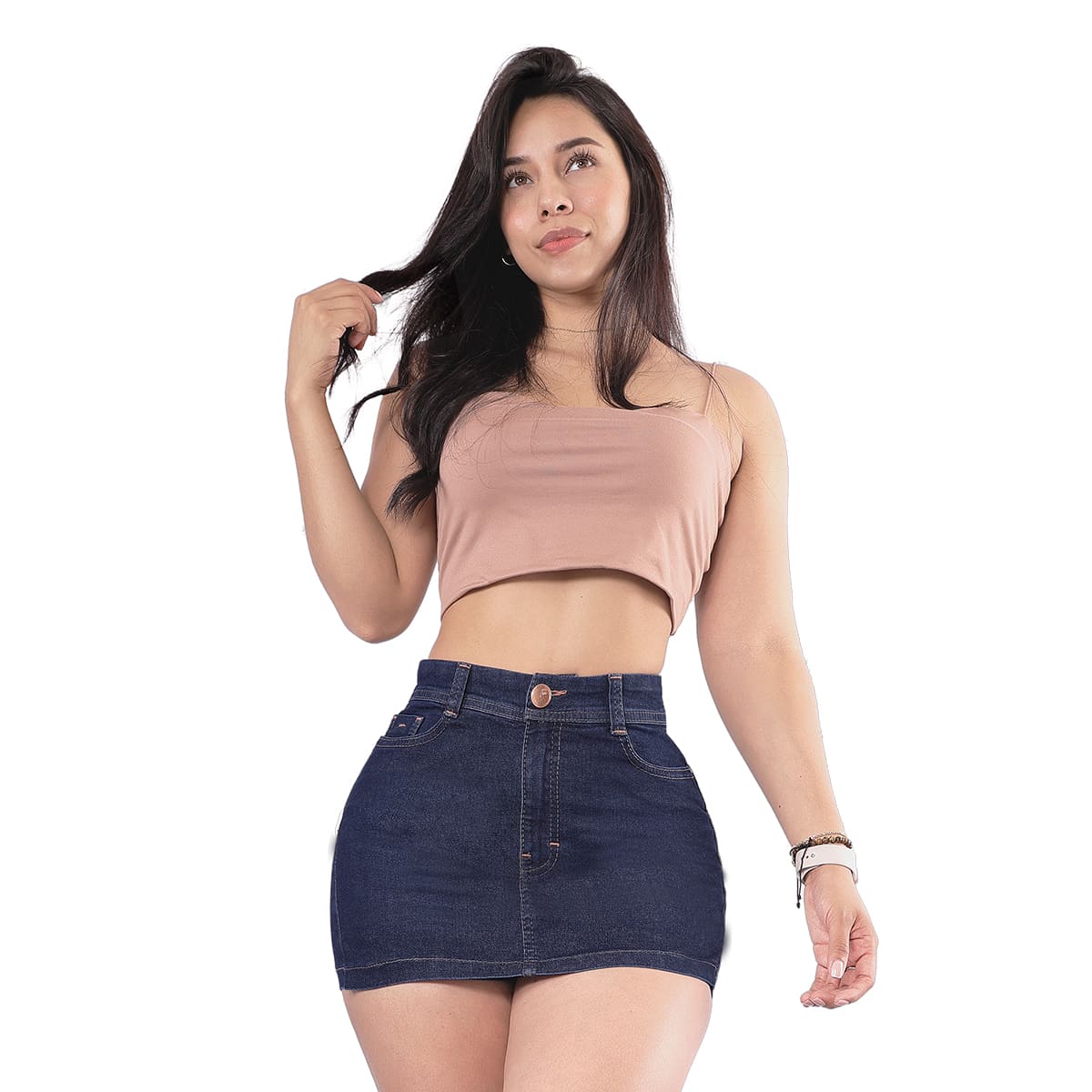 Foto 6 pulgar | Short Falda Dama Casual Levanta Pompa Excelente Calidad Sea Brazil
