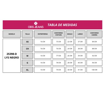 Foto 5 | Falda Corta Obs Dama Mezclilla Negro
