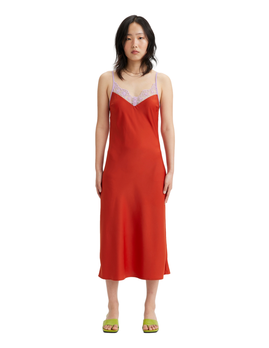 Foto 2 pulgar | Vestido Levi's Myah Slip Rojo