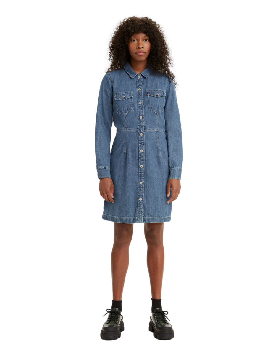 Foto 2 pulgar | Vestido Levi's Ellie Denim Dress